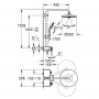 Душевая система с термостатом GROHE Euphoria SmartControl System 260 Mono