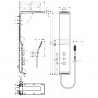 Гідромасажна стійка HANSGROHE Raindance Lift 27008400