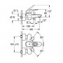 Змішувач для ванни GROHE Eurostyle 33591LS3