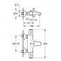 Термостат для ванны GROHE Grohtherm 800