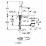 Змішувач для раковини GROHE Eurodisc Joy 23427LS0