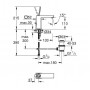 Хромированный смеситель для раковины GROHE Eurocube Joy 23656000