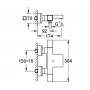 Термостат для ванни GROHE Grohtherm Cube 34497000