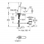 Змішувач для раковини GROHE Eurodisc Joy 23425LS0