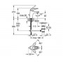Змішувач для раковини GROHE Eurostyle 33558003