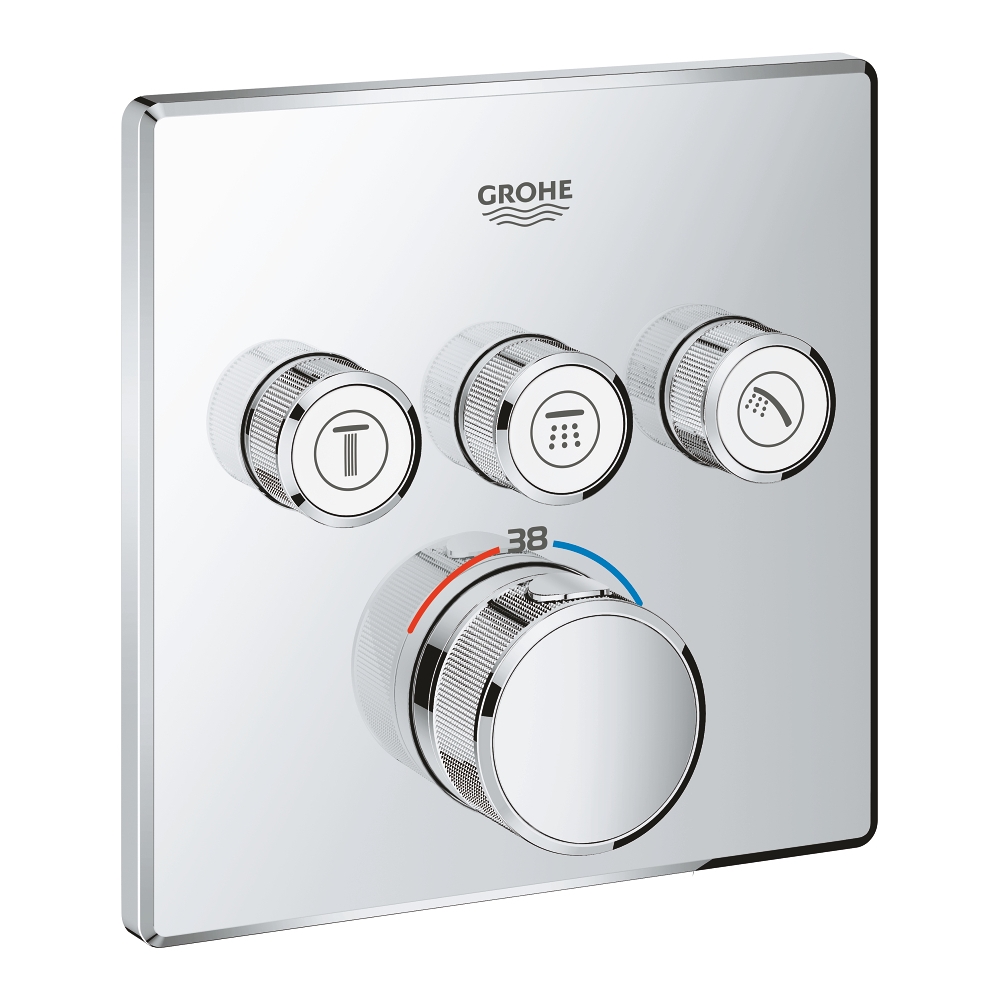 Термостат на 3 выхода GROHE Grohtherm SmartControl