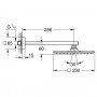 Верхний душ с кронштейном GROHE Allure 26064000