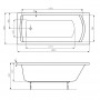 Ванна ROCA LINEA 1800*800 см Ванна ROCA LINEA 1800*800 см