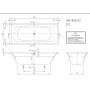 Ванна VILLEROY & BOCH TARGA STYLE 180*80 см
