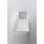Ванна пристінна окремостояща кам'яна VOLLE Solid surface 165*80 см