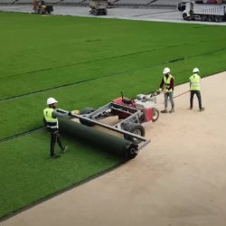 Монтаж искусственной травы